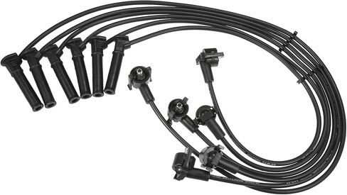 ACROPIX Car Spark Plug Coil Wires Ignition Coil Harness Cable Fit for Ford Explorer V6 4.0L 1997-2001 No.XU2Z12259FA/XU2Z12259-FA - Pack of 6 in Saudi Arabia