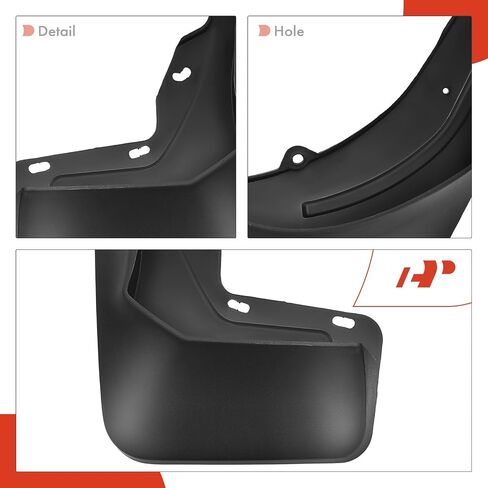 A-Premium Set of 4PCS Mud Flaps Splash Guards Mudguards Mudflaps Compatible with Mercedes-Benz W167, GLE350 GLE450 GLE400 GLE500e, 2019-2025, Sport Utility 4-Door, FH and RH in Saudi Arabia