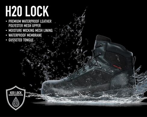 Rothco Guardian Composite Toe Tactical Boots – 6 Inch – Waterproof, Lightweight, and Comfortable in Saudi Arabia