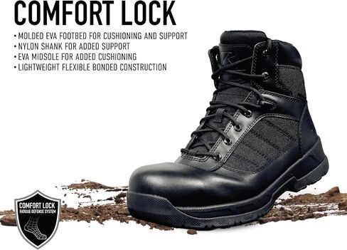 Rothco Guardian Composite Toe Tactical Boots – 6 Inch – Waterproof, Lightweight, and Comfortable in Saudi Arabia
