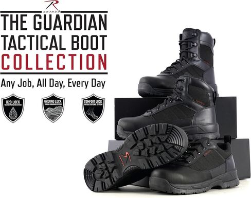 Rothco Guardian Composite Toe Tactical Boots – 6 Inch – Waterproof, Lightweight, and Comfortable in Saudi Arabia