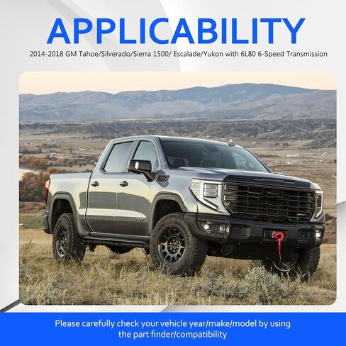 HiSport ‎125068000 صمام تجاوز حراري للسوائل متوافق مع GM Tahoe Silverado Sierra 1500 Escalade Yukon مع ناقل حركة 6L80 6 سرعات 2014، 2015، 2016، 2017، 2018 in Saudi Arabia