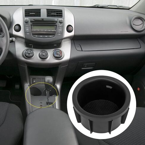 2PCS Console Box Cup Holder Insert for 2006-2012, Car Drink Cup Holder Insert 55618-42040 in Saudi Arabia