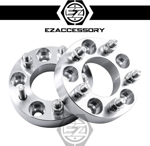 ezaccessory 2 Wheel Spacers Adapters 5x4.5 to 5x4.5 for Ford Mustang 94-14 Explorer - 2" Thick 1/2" Studs in Saudi Arabia