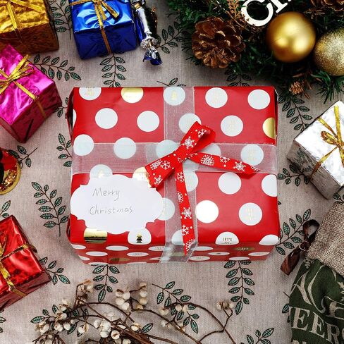 Outus 150 Pcs Christmas Stickers Labels Christmas Stickers for Gifts Blank to and from Christmas Name Label Present Tag Labels for Gift Wrapping Envelope(2 x 3 Inch,Red Black Plaid) in Saudi Arabia