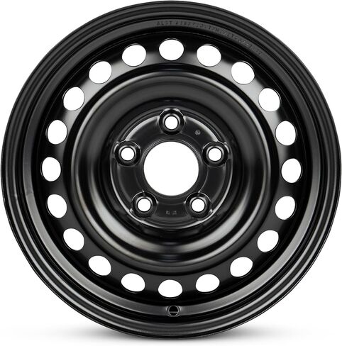 For 2011-2016 Hyundai Elantra 15 Inch Painted Black Rim - OE Direct Replacement - Road Ready Car Wheel in Saudi Arabia