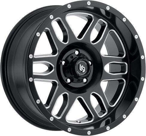إطارات Lrg 20X10 5X5 4.5BS إزاحة -24 مم أسود مطحون 11621073924N in Saudi Arabia