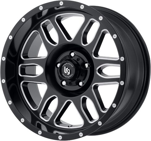 إطارات Lrg 20X10 5X5 4.5BS إزاحة -24 مم أسود مطحون 11621073924N in Saudi Arabia