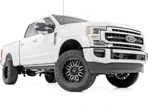Rough Country 86 Series One-Piece Aluminum Wheel - 20x10, 6x135mm Bolt Pattern, 19mm Offset, Gloss Black in Saudi Arabia