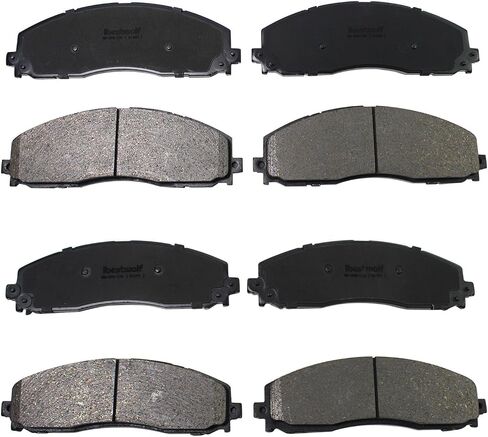 وسادات فرامل سيراميك أمامية وخلفية لسيارة 2013-2016 FORD F-450 SUPER DUTY، لسيارة 2013-2021 FORD F-250 F350 (Repalces POWER STOP 17-1680 17-1691 BOSCH BE1680H BE1691H) in Saudi Arabia