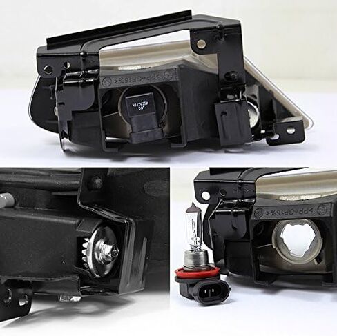 AKKON - For Honda Odyssey SUV Bumper Driving Fog Lights Clear JDM Driver/Passenger Lamps Wiring/Switch/Bracket in Saudi Arabia