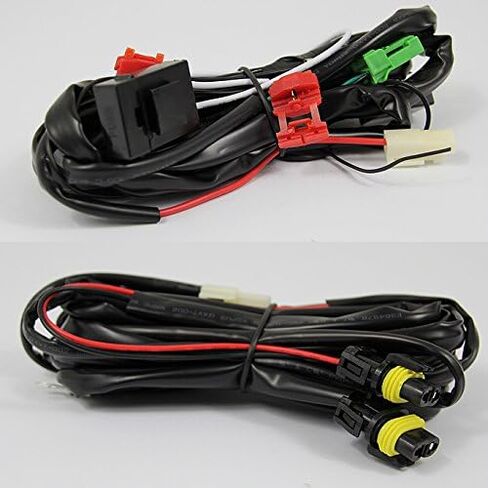 AKKON - For Honda Odyssey SUV Bumper Driving Fog Lights Clear JDM Driver/Passenger Lamps Wiring/Switch/Bracket in Saudi Arabia