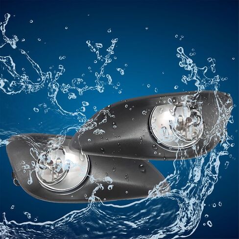 labwork 1 Pair Fog Lights Lamps Replacement for Toyota Yaris Sedan 2006-2011 Clear Lens with Bulbs Switch Harness Frame Driving Fog Lights Lamps in Saudi Arabia