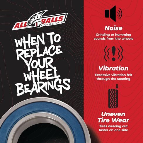 All Balls Wheel Bearing Kit 25-1739 for Kubota RTV-X 1100 CR9/CRX S/N 29390 00 in Saudi Arabia