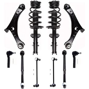 Struts Shock suspension kit for Chrysler Town & Country 2008-2016,for Dodge Grand Caravan shocks kit 2008-2018, for Volkswagen Routan 2009-2014 Front Complete Struts Assembly 10 Pcs in Saudi Arabia