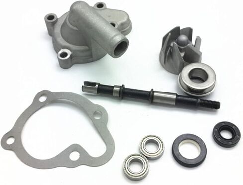 مضخة مياه Assy لاستبدال GY6 250CC CH250 CF250 المياه المبردة ATV سكوتر ATV المناسب غطاء عمود زيت الختم استبدال in Saudi Arabia