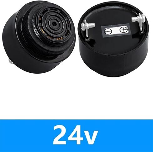 SFM380 Active Buzzer 12V 24V 4310 Piezoelectric DC Speaker Car Dedicated Continuous Sound SFM380 Active Buzzer 12V 24V 43 in Saudi Arabia