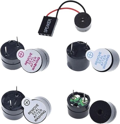 10PCS Active Buzzer 3V/5V/12V/16R TMB12A03 TMB12A05 TMB12A12 Magnetic Long Continous Beep Tone 12095 12 * 9.5mm Mini Speaker(12V Active Buzzer) in Saudi Arabia