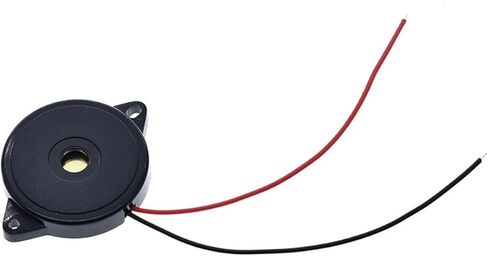 1PCS 30X5.5MM Enclosed Piezo Passive Buzzer Element W/Wires AT3040 in Saudi Arabia