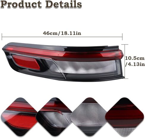 Right Passenger Side Tail Light LED Rear Lamp Compatible for 2021 2022 2023 2024 Jeep Grand Cherokee Jeep Grand Cherokee L 68421132AD in Saudi Arabia