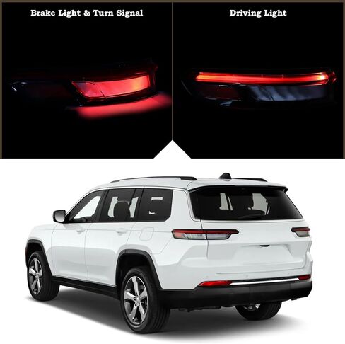 Right Passenger Side Tail Light LED Rear Lamp Compatible for 2021 2022 2023 2024 Jeep Grand Cherokee Jeep Grand Cherokee L 68421132AD in Saudi Arabia