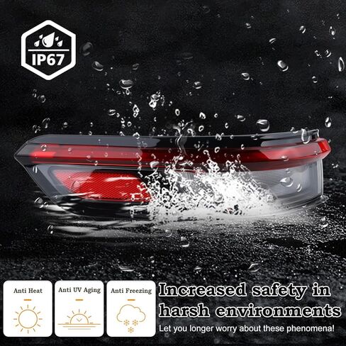Right Passenger Side Tail Light LED Rear Lamp Compatible for 2021 2022 2023 2024 Jeep Grand Cherokee Jeep Grand Cherokee L 68421132AD in Saudi Arabia