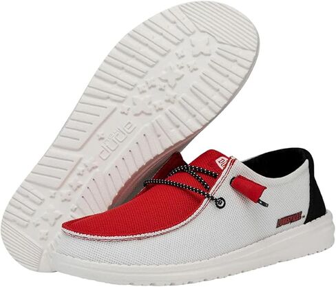 HEYDUDE Women's Wendy NCAA | Women’s Shoes | Women’s Slip-on Loafers | Comfortable & Light-Weight in Saudi Arabia