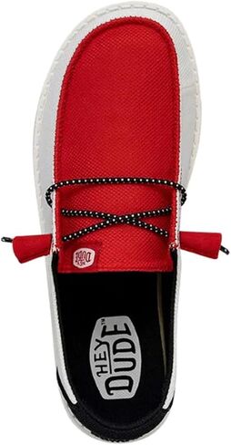 HEYDUDE Women's Wendy NCAA | Women’s Shoes | Women’s Slip-on Loafers | Comfortable & Light-Weight in Saudi Arabia