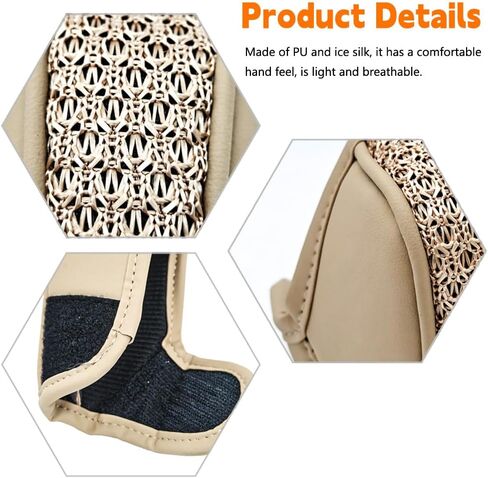 Car Shift Knob Cover, Shift Knob Cover, Anti-Scratch and Wear-Resistant, Non-Slip and Comfortable to The Touch, Suitable for Most Car Models (Black) in Kuwait