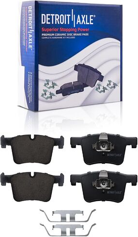 Detroit Axle - Front Brake Calipers w/Bracket + Brake Pads Kit Replacement for BMW 228i 230i 320i 328d xDrive - 4pc Set in Saudi Arabia