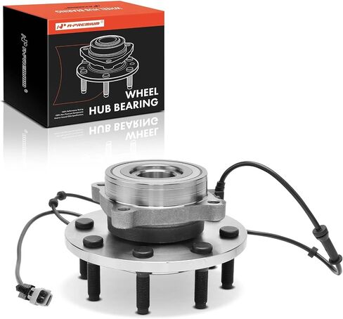 A-Premium Front Wheel Bearing and Hub Assembly with ABS & 8-Lug Compatible with Dodge Ram 2500 3500 2000-2002 & with 4-Wheel ABS Only in Saudi Arabia