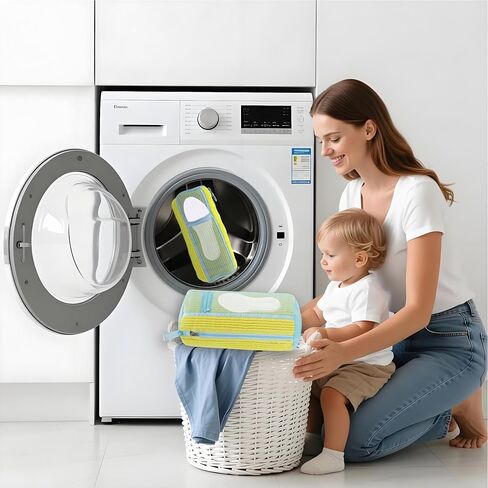 2 In 1 Shoe Washing Machine Bag,Upgrade with Mesh Insole Slot,Laundry Bag for Washer and Dryer,Drying,Shoes Machine Cleaner,for All Shoe Types in Saudi Arabia
