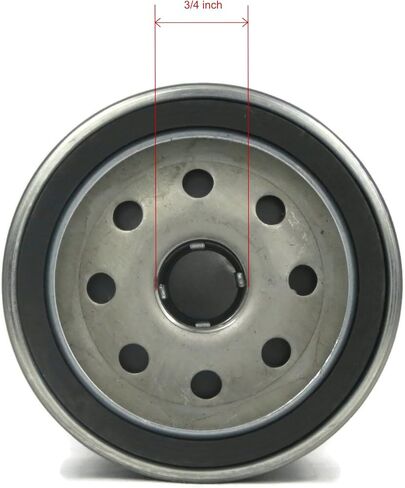 The ROP Shop Set of 2 Oil Filters for Bad Boy 063-5004-00, 063500400, 063-8018-00, 063801800 in Saudi Arabia