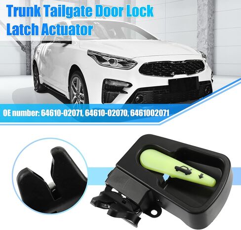 X AUTOHAUX Trunk Latch Lock Actuator 64610-02071 64610-02070 for Toyota Corolla CE LE S Sedan 4-Door 1.8 L4 Gas 2003-2008 Tailgate Door Latch Lock Actuator in Saudi Arabia