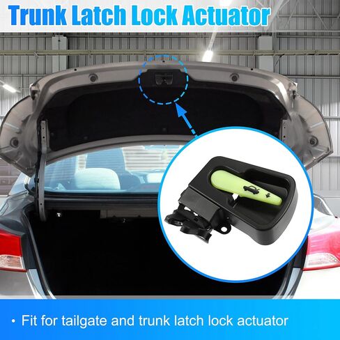 X AUTOHAUX Trunk Latch Lock Actuator 64610-02071 64610-02070 for Toyota Corolla CE LE S Sedan 4-Door 1.8 L4 Gas 2003-2008 Tailgate Door Latch Lock Actuator in Saudi Arabia
