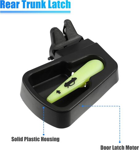 X AUTOHAUX Trunk Latch Lock Actuator 64610-02071 64610-02070 for Toyota Corolla CE LE S Sedan 4-Door 1.8 L4 Gas 2003-2008 Tailgate Door Latch Lock Actuator in Saudi Arabia