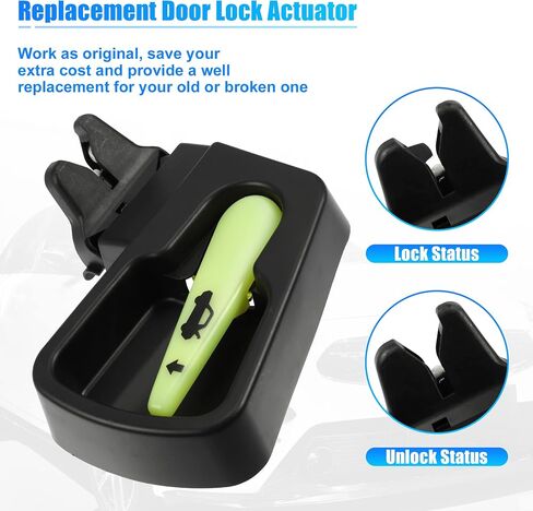 X AUTOHAUX Trunk Latch Lock Actuator 64610-02071 64610-02070 for Toyota Corolla CE LE S Sedan 4-Door 1.8 L4 Gas 2003-2008 Tailgate Door Latch Lock Actuator in Saudi Arabia