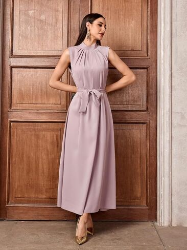 MedeShe Women's Islamic Abaya Muslim Basic Inner Dress Robe Sleeveless Tank Long Dress in Saudi Arabia