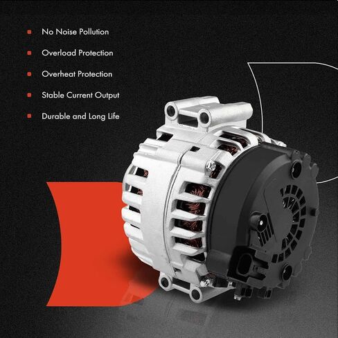مولد كهربائي ممتاز متوافق مع BMW E70 X5 2007 2008 2009 2010 L6 3.0L، 12V 230Amp CW 7-Groove Clutch Pulley، استبدال # 12317560988، 12317560989 in Saudi Arabia