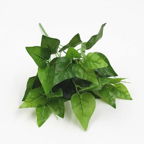 Artificial Pothos Leaves Faux Greenery Stems Decor Artificial Green Branches Leaves for Wedding Flowers Bouquet Home Decors in Saudi Arabia