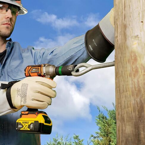 مجموعة مقابس الصدمات 66090 1/2 بوصة من كلاين تولز، تصميم مشقوق 2 في 1، مقابس عميقة 12 نقطة، لمفاتيح الصدمات، تتضمن حقيبة أدوات، 6 قطع in Kuwait