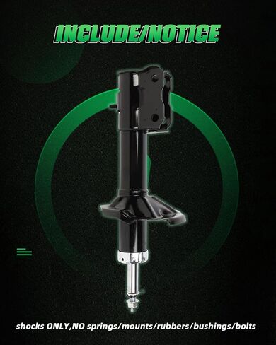 SCITOO Shock Absorber Set 2002-2005 For Mitsubishi Lancer Front shock struts assembly 333382 72141 Automotive Replacement Shocks in Saudi Arabia