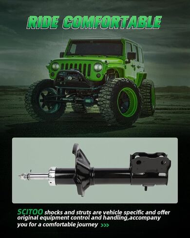SCITOO Shock Absorber Set 2002-2005 For Mitsubishi Lancer Front shock struts assembly 333382 72141 Automotive Replacement Shocks in Saudi Arabia