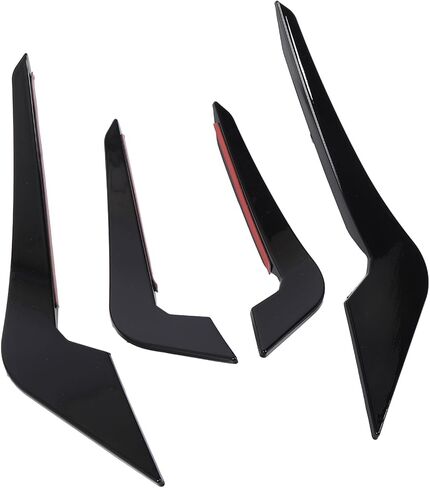 Front Bumper Lip Splitter Canards for 2 Series M2 F87 2016-2021 Enhancing Aerodynamics and Stability (Glossy Black) in Saudi Arabia