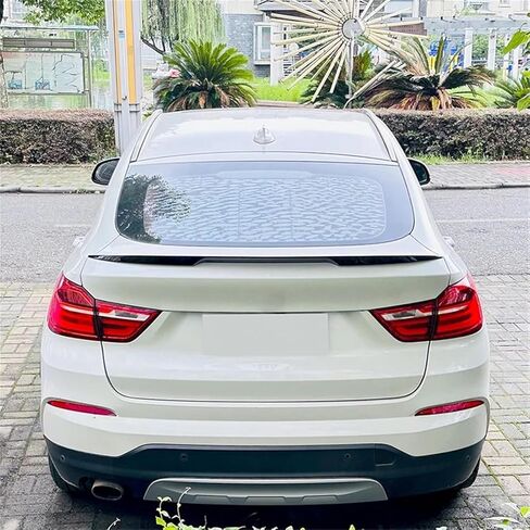 سبويلر خلفي متوافق مع BMW X4 F26 MP 2014-2018 سبويلر خلفي للسيارة، ألياف الكربون in Kuwait