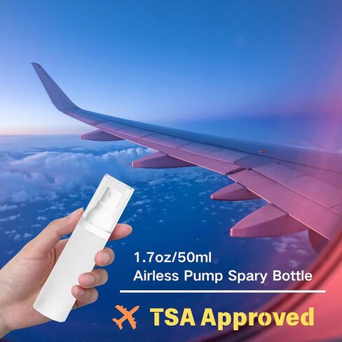 1oz/30ml-Small Spray Bottle 360° Angle Work, Portable Refillable Leak Proof Travel Mini Spray Bottle.For Perfume Toner Hair spray Facial Moisturizing 【1oz/30ml-(Pack of 2) & Spary Bottle】 in Kuwait