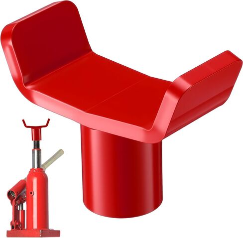 Hicarer Adapter Lifting Saddle, Safe Steel Axle Saddle for 12t Bottle Jack Accessories, Fits 3-4 Round or Square Axle Tube, 1.65 or Smaller Diameter Bottle Jack Shaft in Saudi Arabia