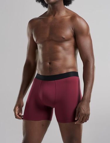 1/3-Pack Men's Boxer Briefs Breathable Elastic Waisted Performance Cotton Underwear in Saudi Arabia