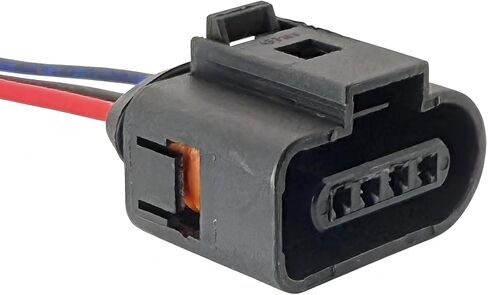 Brake Pressure Sensor Connector Pigtail, OE 1J0973704 / 1J0 973 704, Compatible with Audi & Volkswagen (R8, A8, Jetta TDI, Golf TDI) in Saudi Arabia