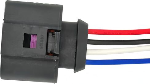 Brake Pressure Sensor Connector Pigtail, OE 1J0973704 / 1J0 973 704, Compatible with Audi & Volkswagen (R8, A8, Jetta TDI, Golf TDI) in Saudi Arabia